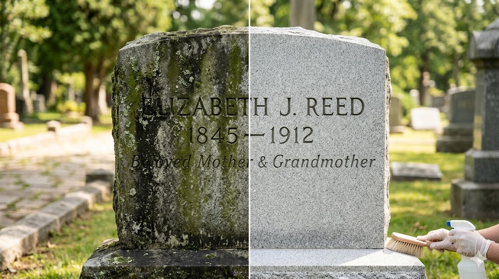 Professional Gravestone Maintenance